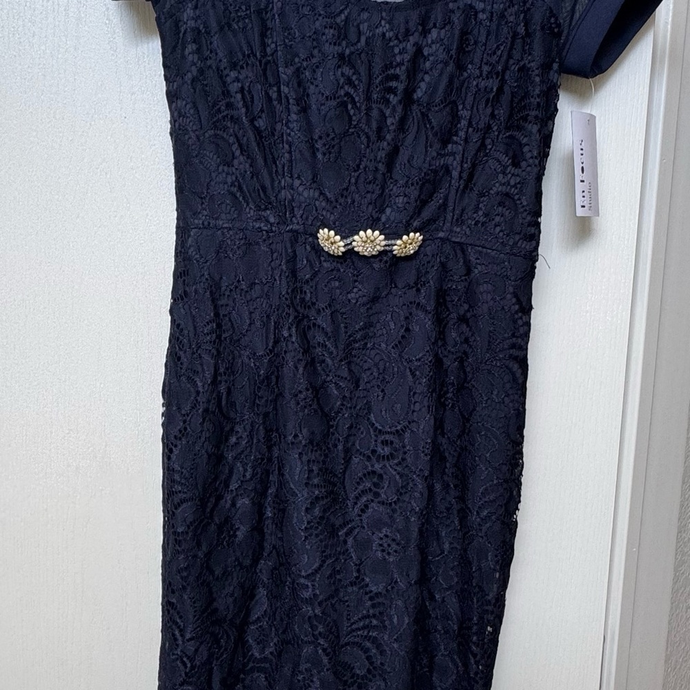 Enfocus Studio Lace Midi Dress
